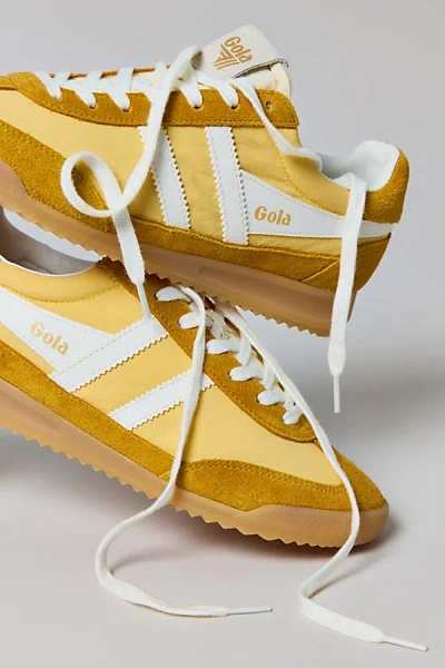 Gola Women's Firefly Sneaker In Pollen/sun/off White, Women's At Urban Outfitters