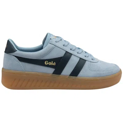 Gola Women's Grandslam Suede Sneakers In Air/navy/gum In Multi