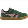 Gola Hawk Suede '86 In Green