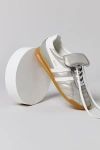 Gola Women's Stadium '86 Metallic Sneaker In Champagne/off White, Women's At Urban Outfitters