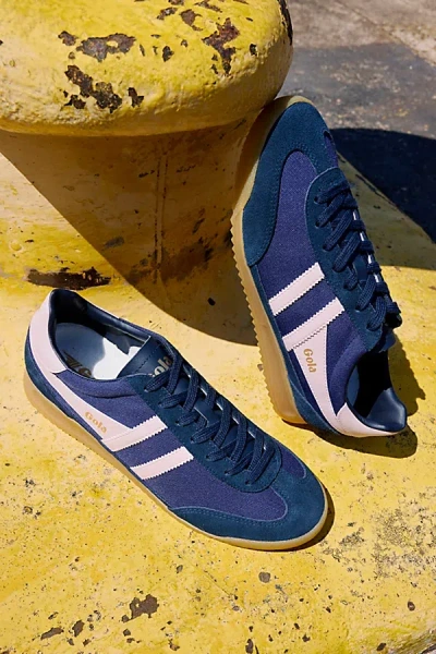Gola Women's Tornado Sneaker In Navy/chalk Pink, Women's At Urban Outfitters