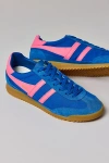 Gola Tornado Sneakers In Sapphire/fluro Pink