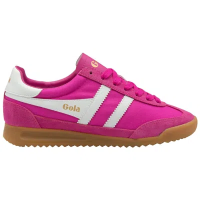Gola Women's Tornado Sneakers In Shocking Pink & White In Multi