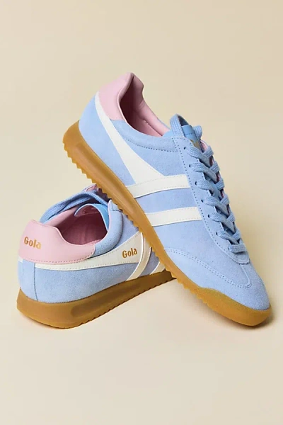 Gola Women's Torpedo Sneakers In Air/off White/chalk Pink, Women's At Urban Outfitters In Blue