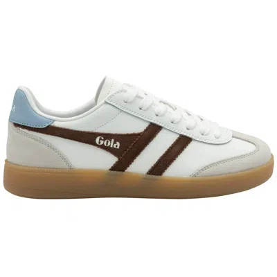 Gola Women's Viper Sneakers In White/brown/air