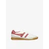 Gola Womens White/comb Tornado Zephyr Mesh Trainers Eur 41 / 8 Uk In Animal Print