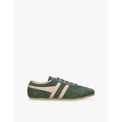 Gola Womens Green Cleora Suede Trainers Eur 40 / 7 Uk