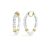 Gold & Honey Women's Gold Vivienne Bamboo Hoop Earrings