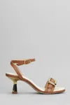 Gold & Rouge Green Tea Sandals Color