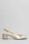 Gold & Rouge 40mm Parsley Heeled Sandals