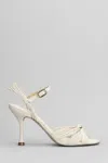 Gold & Rouge Viflu Sandals In Red