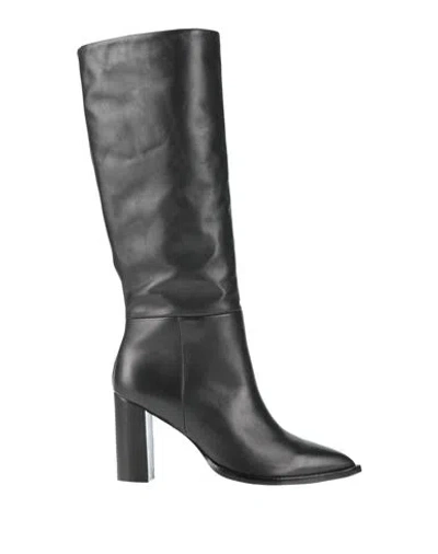 Gold & Rouge Woman Boot Black Size 9 Leather