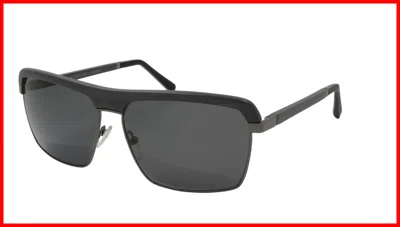 Pre-owned Gold And Wood Gold&wood Sunglasses Wood Metal Acetate Polarized Luxembourg Made Palermo 01 03 In Gray