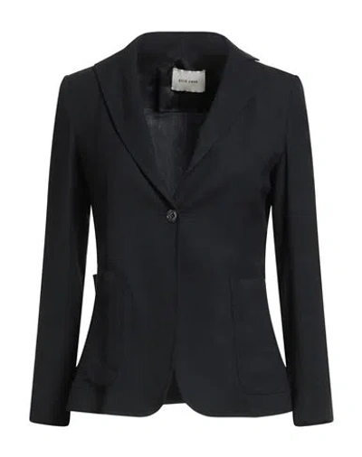Gold Case Woman Blazer Black Size 8 Viscose