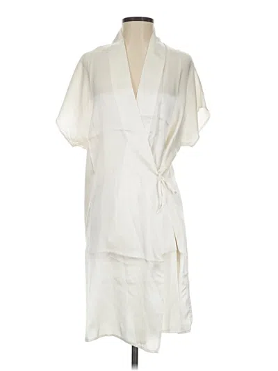 Pre-owned Gold Hawk Casual Dress In Ivory