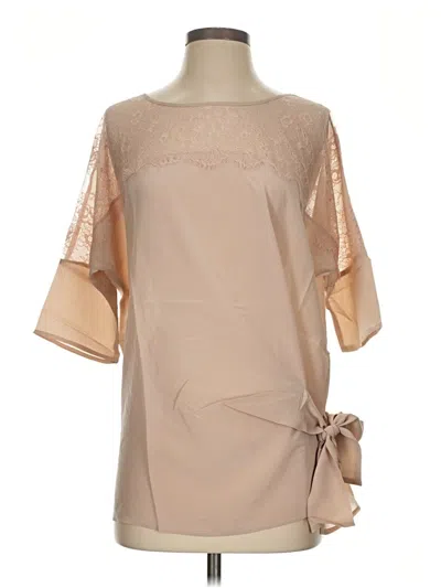 Pre-owned Gold Hawk Kimono In Tan