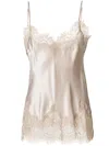Gold Hawk Lace Top In Pink