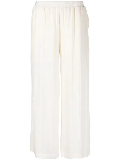 GOLD HAWK WOMEN LIGHT GREY WIDE LEG VELVET TROUSERS, 26 LUXURY PANTS FOR WOMEN DARVEYS