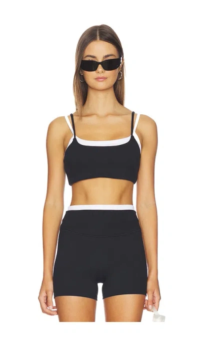 Gold Hinge Double Layer Strydeform Bra In Multi