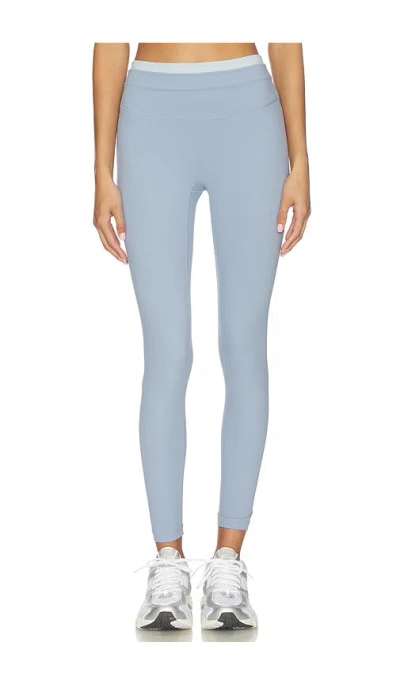 Gold Hinge Double Waist Strydeform Legging In White