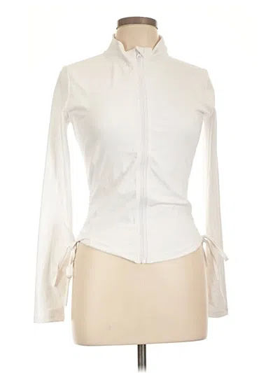 Pre-owned Gold Hinge Jacket In Ivory