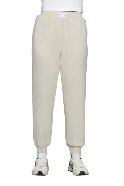 Gold Hinge Luxesoft Lounge Jogger In Natural