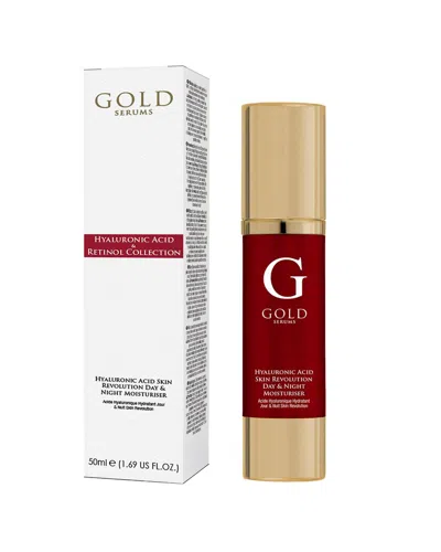 Gold Serums Unisex 3.1oz Hyaluronic Acid Skin Revolution Day & Night  Moisturiser