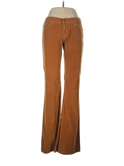 Pre-owned Gold Sign Casual Pants In Brown