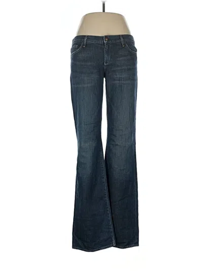Pre-owned Gold Sign Jeans In Blue