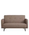 Gold Sparrow 54" Polyester Jackie Loveseat, Created For Macy's
