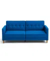 Gold Sparrow 77" Polyester Victoria Convertible Sofa Bed, Created For Macy's
