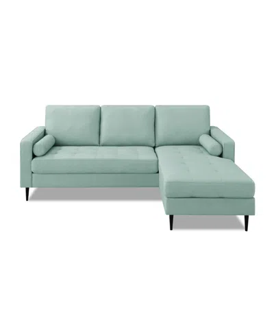 Gold Sparrow 82" Polyester Lexington Reversible Sectional, Created For Macy's