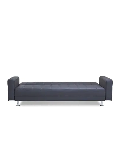 Gold Sparrow 87" Faux Leather Frankfort Convertible Sofa Bed, Created For Macy's