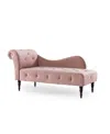 Gold Sparrow Napa Diamond Tufted Chaise Lounge