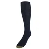 Gold Toe Canterbury Otc 3 Pair Extended Sizes In Black