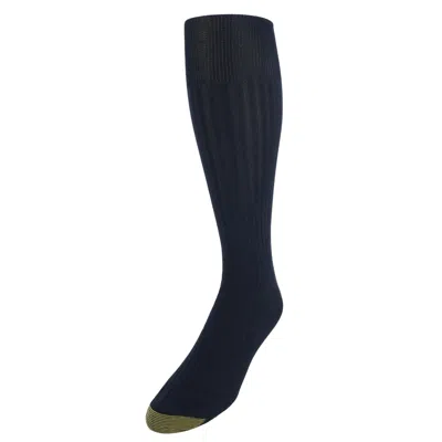 Gold Toe Canterbury Otc 3 Pair Extended Sizes In Black