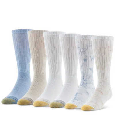 Gold Toe Men's 6-pack Casual Harrington Socks