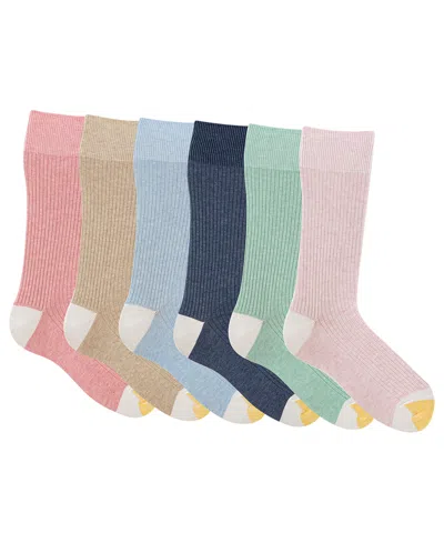 Gold Toe Men's 6-pack Casual Stanton Socks In Multi