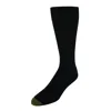GOLD TOE MEN'S COTTON MOISTURE CONTROL CANTERBURY CREW DRESS SOCKS (3 PAIR PACK)