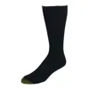 Gold Toe Men's Extended Size Metropolitan Dress Socks (3 Pair Pack) In Blue