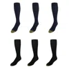 Gold Toe Men's Metropolitan Moisture Control Otc Socks (pack Of 6) In Multi