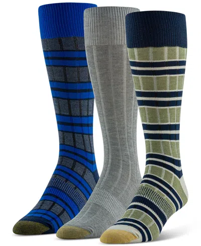 Gold Toe Men's Regatta Striped Socks In Asst