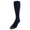 Gold Toe Mens Hampton Casual Dress Socks (pack Of 3) In Blue