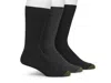 Gold Toe Solid Crew Socks 3 Pack In Multicolor