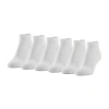 Gold Toe Sport Cushion Womens Multi-pack 6 Pair No Show Socks In White