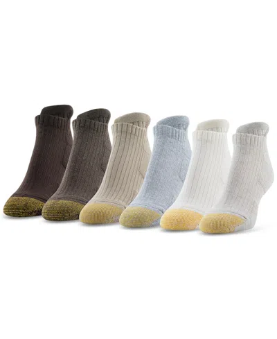 Gold Toe Women's 6-pk. Everyday No Show Tab Socks Gtdl0154r06 In Neutral Pack (asst 1)