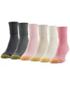 Gold Toe Women's 6-pk. Turn-cuff Socks 4341f5 In Multi