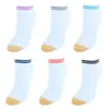 Gold Toe Women's Cotton No Show Liner Socks (pack Of 6) In Multi