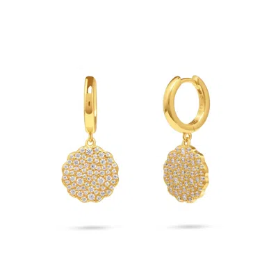Gold Trip Women's Aurora Huggie Hoop Earrings In Gold