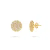 Gold Trip Women's Aurora Stud Earrings In Gold In Gold